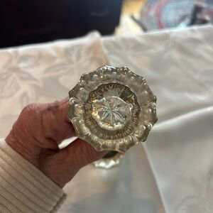 Vintage 12 Point Single Doorknob